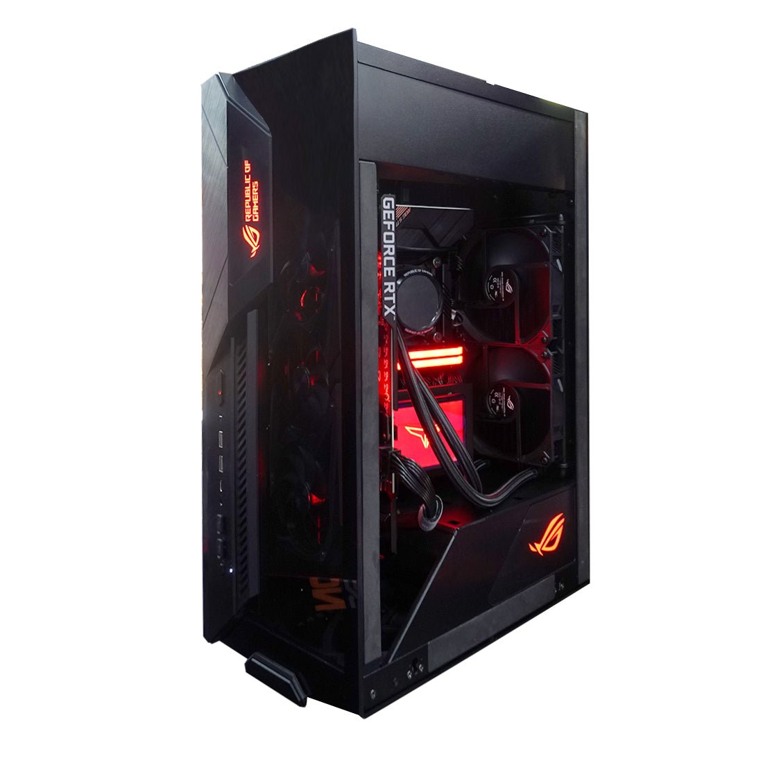 Asus Rog Pre Built Pc Cpu (Pre-Built) Gaming PC Intel Core i5-11600KF w/ Asus ROG Strix RTX 3060 ...