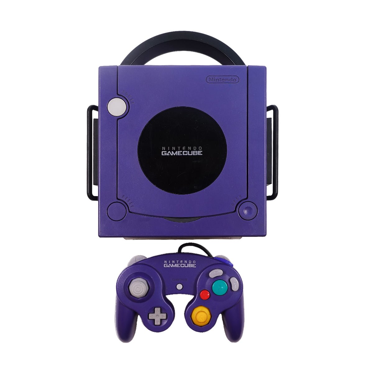 (Pre-Owned) Nintendo GameCube GC Game Console With Controller - Blue - ريترو - Store 974 | ستور ٩٧٤