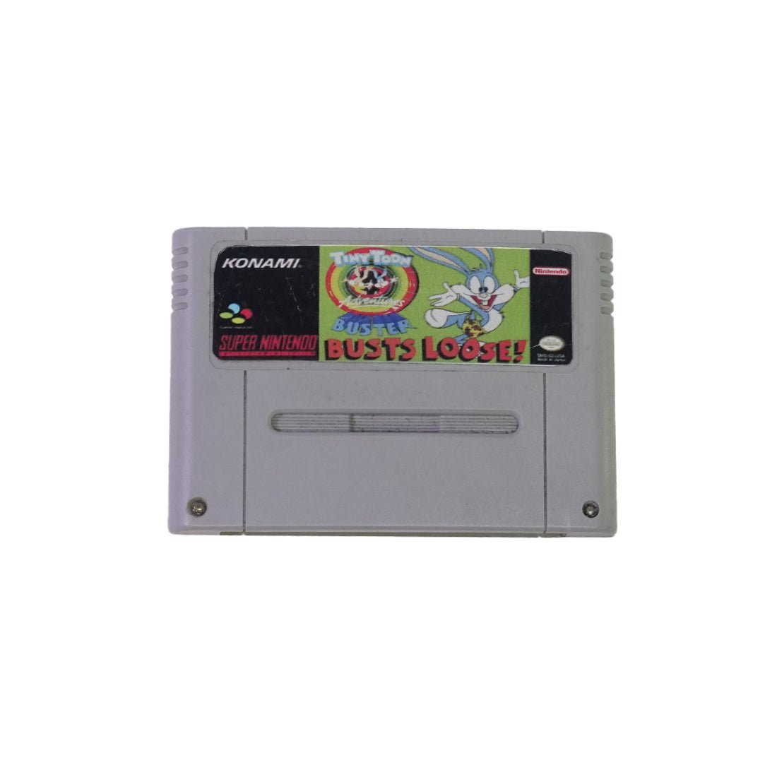 (Pre-Owned) Tiny Toon Adventures: Buster Busts Loose! Game - SNES - ريترو - Store 974 | ستور ٩٧٤