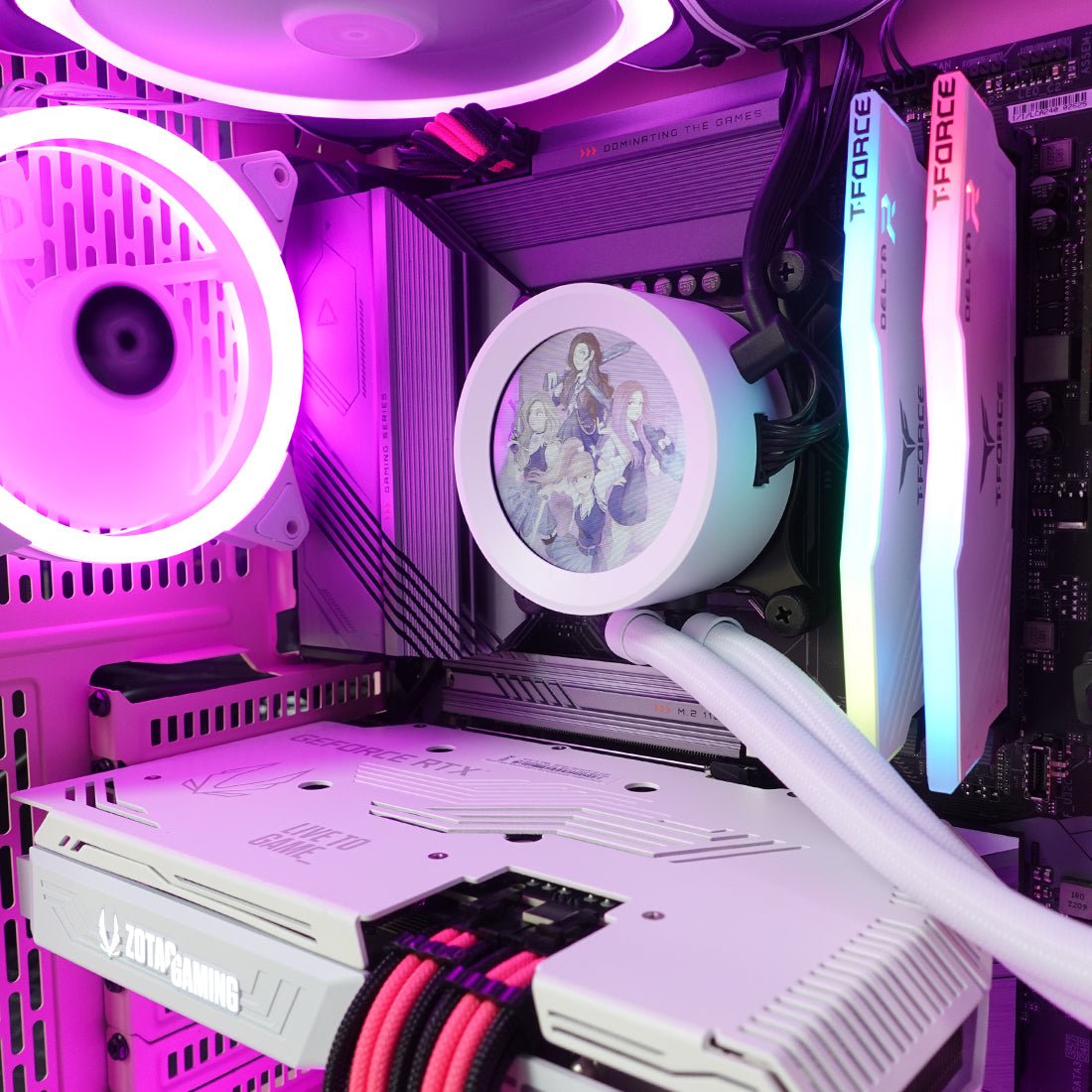 Black Pink Build | كمبيوتر بلاك بينك - Store 974 | ستور ٩٧٤