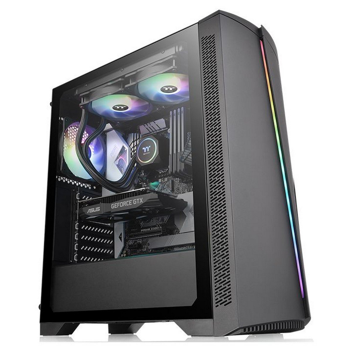 Thermaltake H350 Tempered Glass RGB Mid-Tower Chassis - Store 974 | ستور ٩٧٤