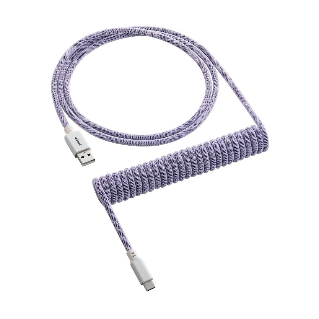 CableMod Classic Coiled Keyboard Cable (Rum Raisin, USB A to USB Type C, 150cm)) - Store 974 | ستور ٩٧٤