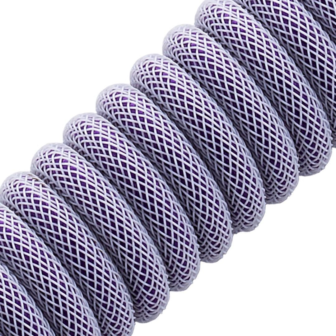 CableMod Classic Coiled Keyboard Cable (Rum Raisin, USB A to USB Type C, 150cm)) - كابل CableMod Classic Coiled Keyboard Cable (Rum Raisin, USB A to USB Type C, 150cm)) - كابل