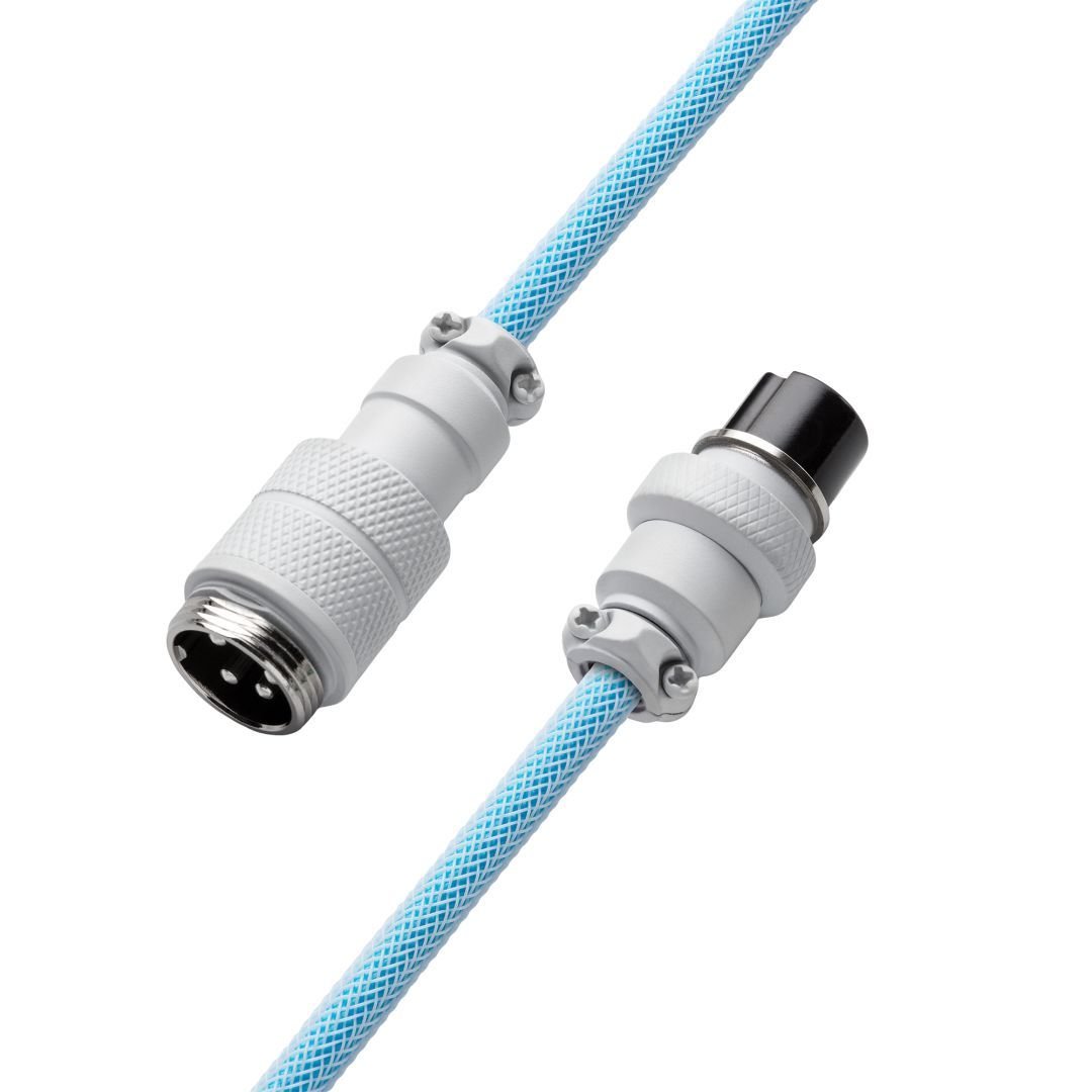 CableMod Pro Coiled Keyboard Cable (Blueberry Cheesecake, USB A to USB Type C, 150cm) - كابل CableMod Pro Coiled Keyboard Cable (Blueberry Cheesecake, USB A to USB Type C, 150cm) - كابل