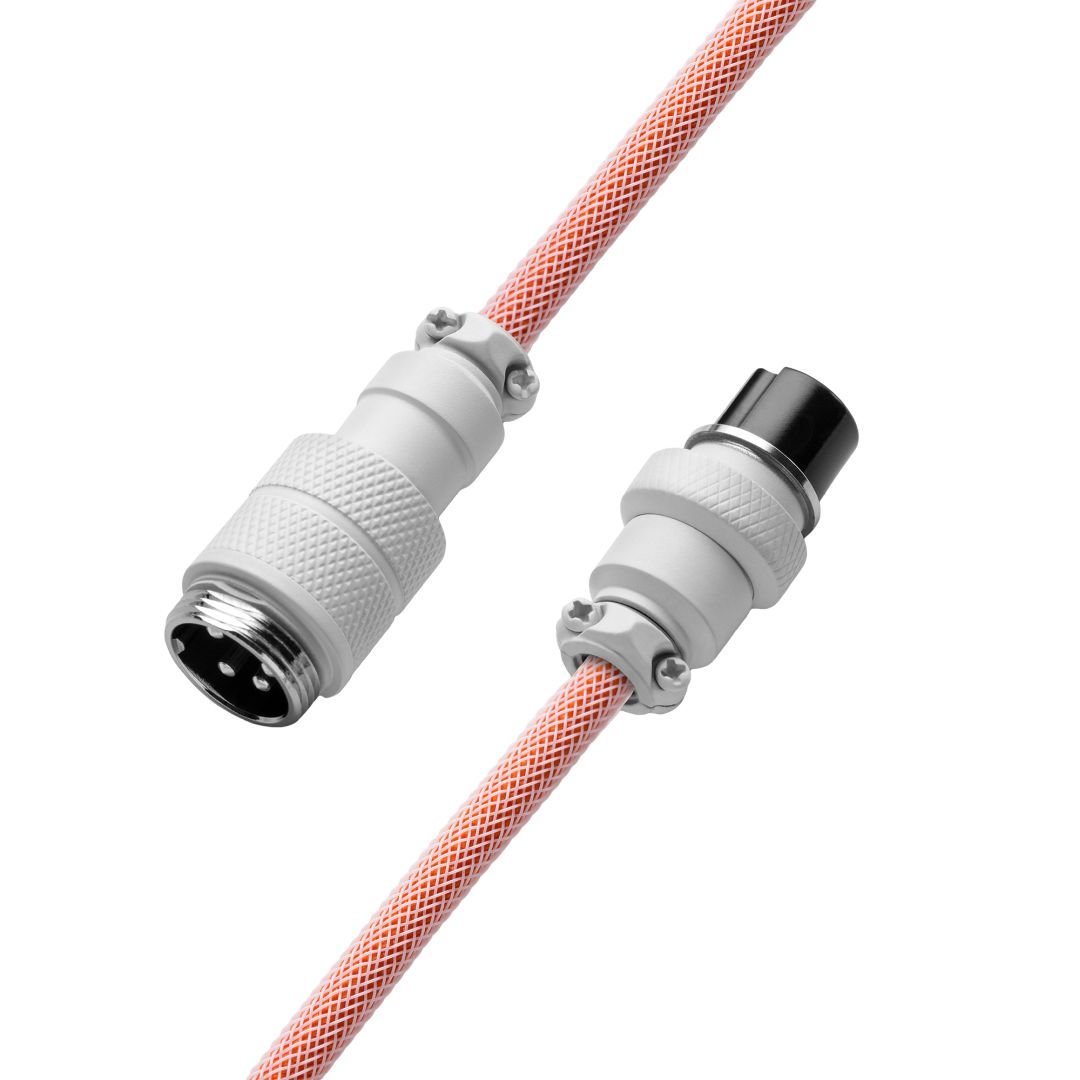 CableMod Pro Coiled Keyboard Cable (Orangesicle, USB A to USB Type C, 150cm) - كابل CableMod Pro Coiled Keyboard Cable (Orangesicle, USB A to USB Type C, 150cm) - كابل