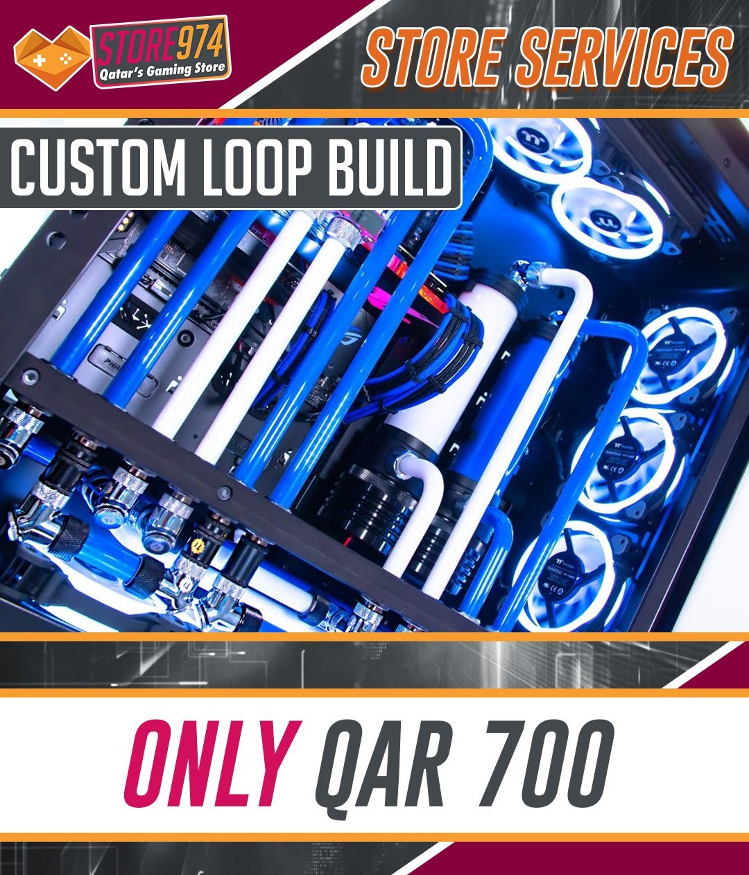 Hard Tube/Custom Loop Build Service Hard Tube/Custom Loop Build Service
