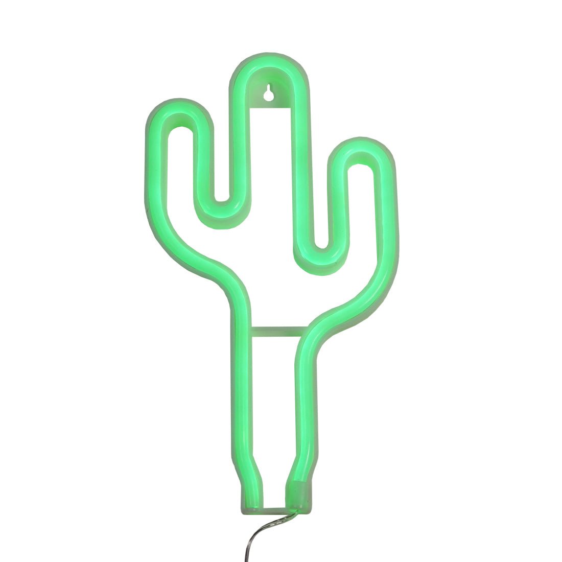 Led Neon Cactus Shape - Green - إضاءة Led Neon Cactus Shape - Green - إضاءة
