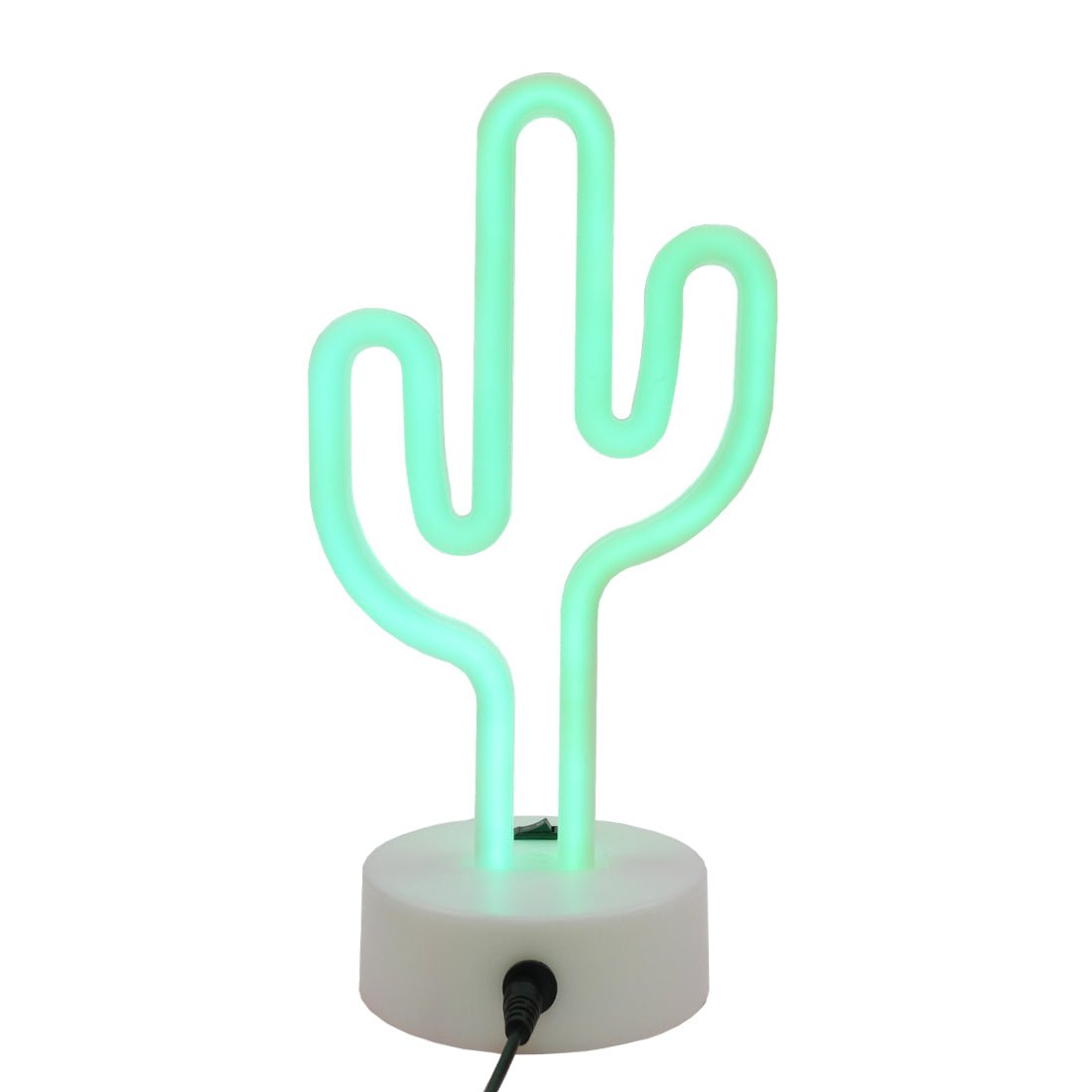 Led Neon Cactus Shape Lamp - Green - إضاءة Led Neon Cactus Shape Lamp - Green - إضاءة