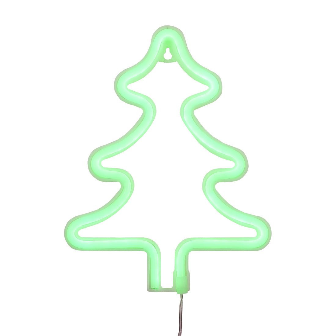 Led Neon Christmas Tree Shape - Green - إضاءة Led Neon Christmas Tree Shape - Green - إضاءة
