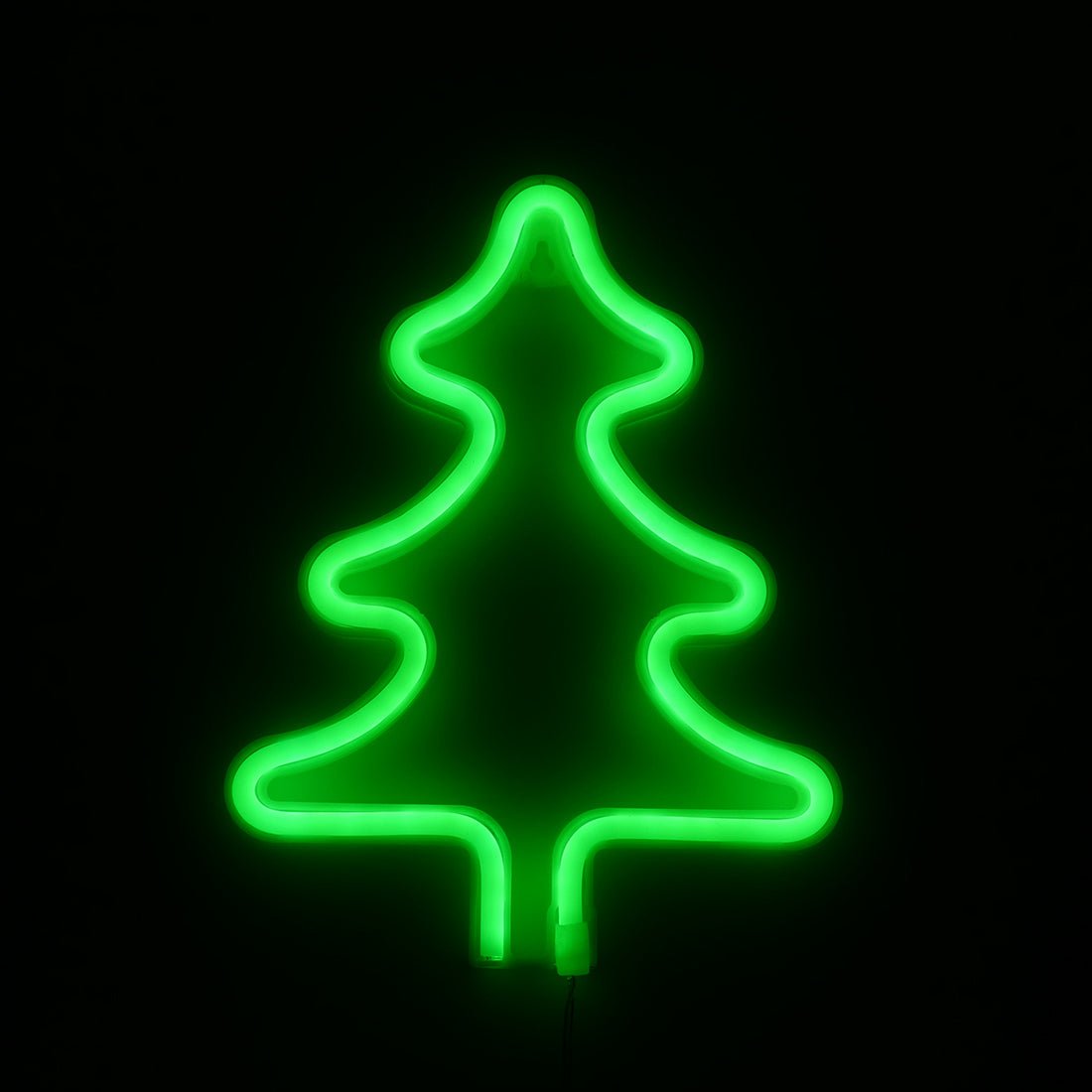 Led Neon Christmas Tree Shape - Green - Store 974 | ستور ٩٧٤