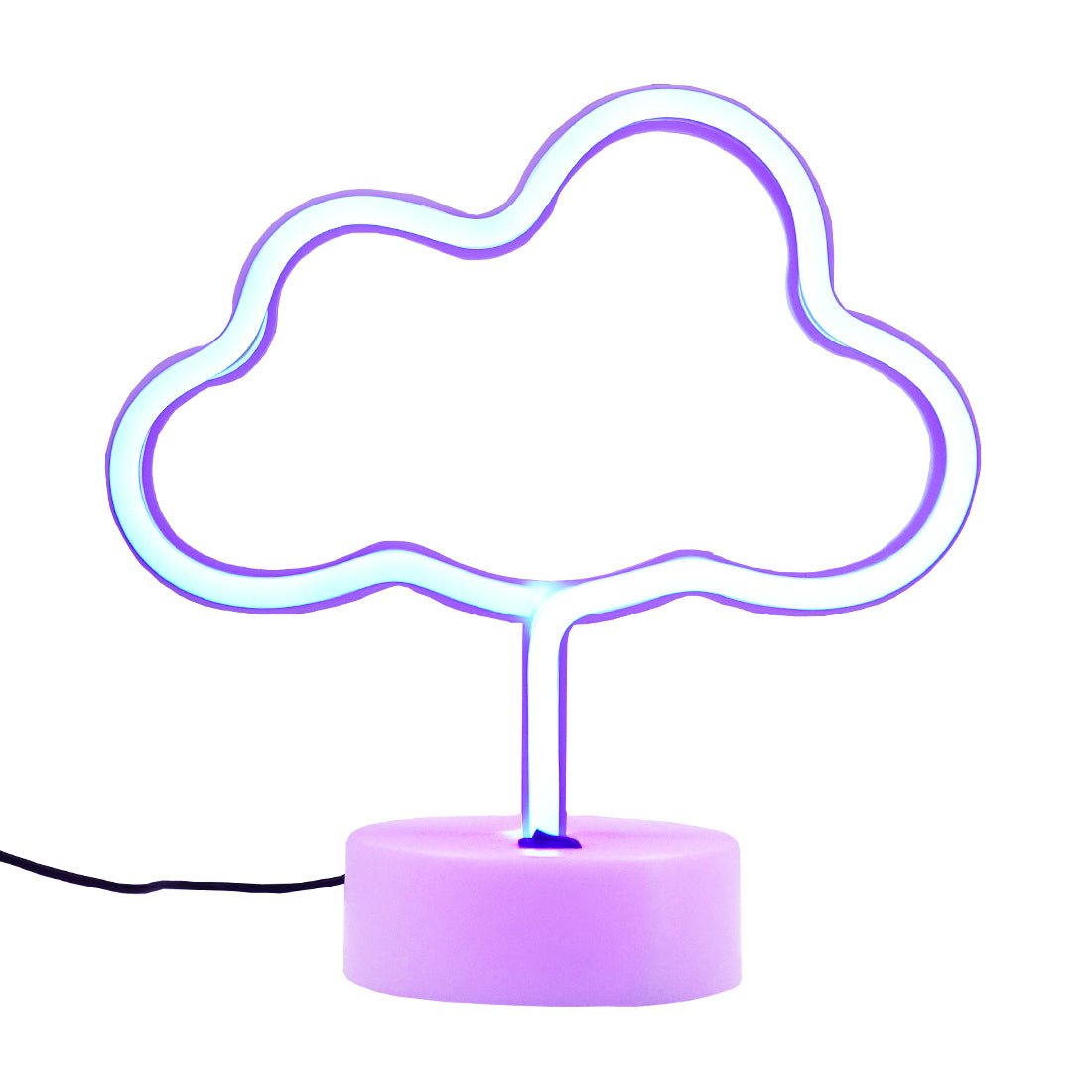 Led Neon Cloud Shape Lamp - Blue - Store 974 | ستور ٩٧٤