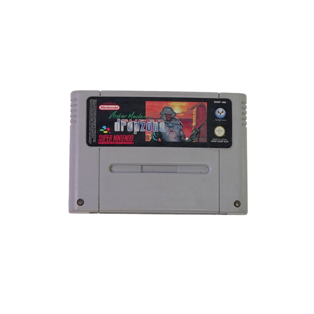 (Pre-Owned) Archer Maclean's Super Dropzone Game - SNES - ريترو - Store 974 | ستور ٩٧٤