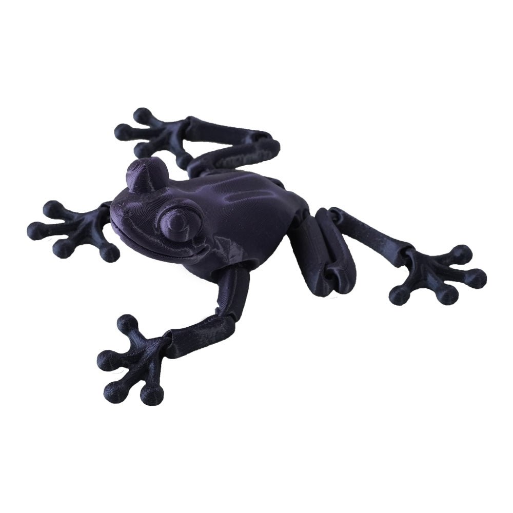 3D Station 3D Printed Frog - Purple - مجسم ثلاثي الأبعاد - Store 974 | ستور ٩٧٤