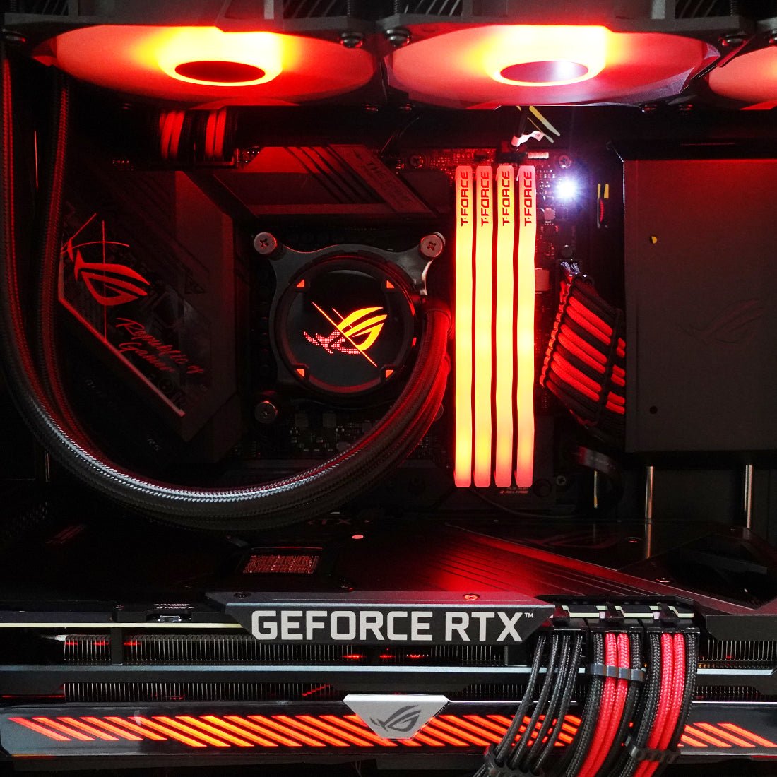 (Pre-Built) Gaming PC Intel Core i9-12900K w/ Asus RTX 3080 Ti & Asus Helios GX601 - Black - Store 974 | ستور ٩٧٤