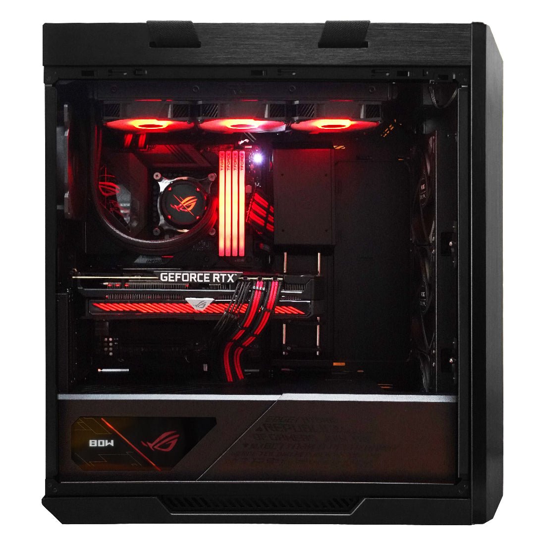 (Pre-Built) Gaming PC Intel Core i9-12900K w/ Asus RTX 3080 Ti & Asus Helios GX601 - Black - Store 974 | ستور ٩٧٤