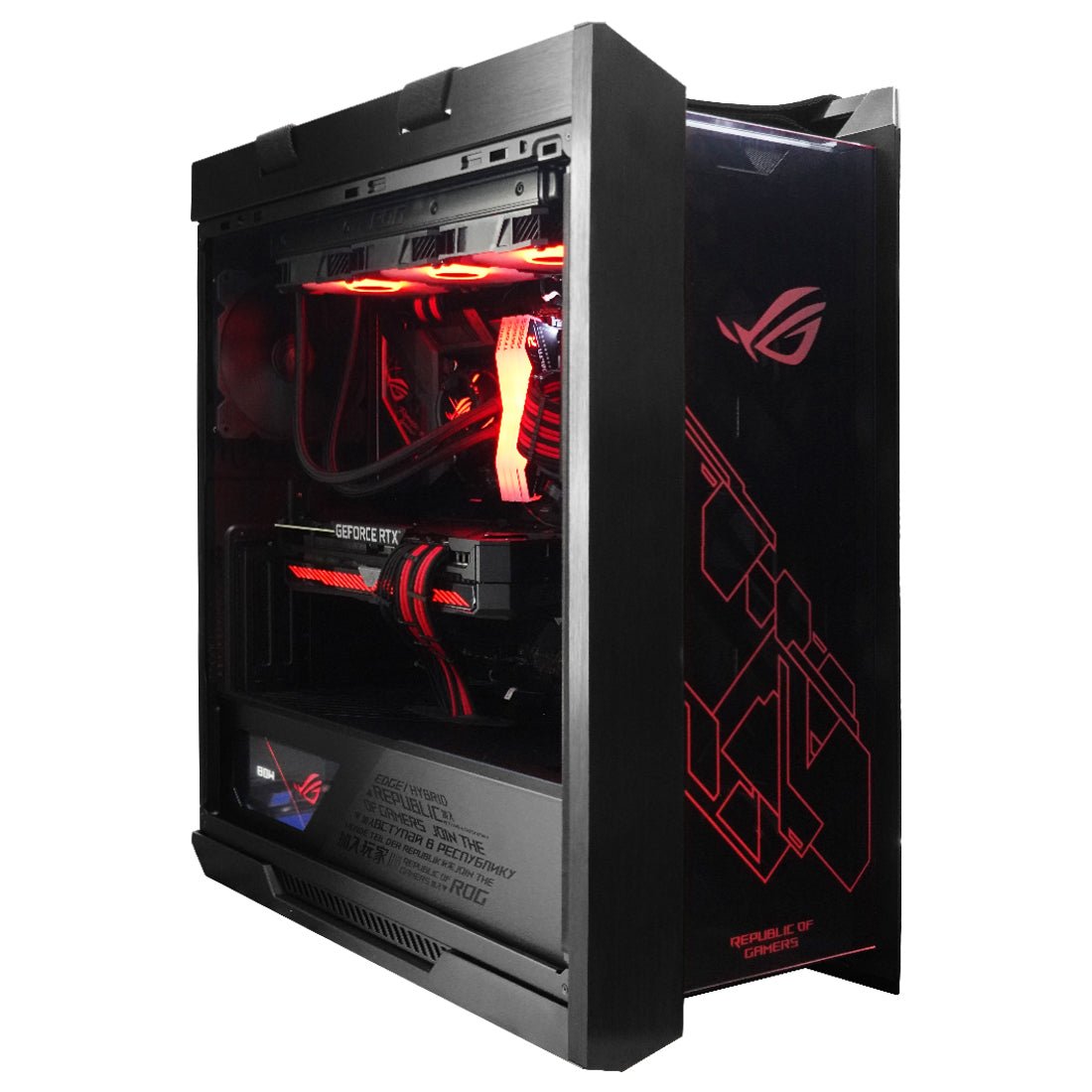 (Pre-Built) Gaming PC Intel Core i9-12900K w/ Asus RTX 3080 Ti & Asus Helios GX601 - Black - Store 974 | ستور ٩٧٤