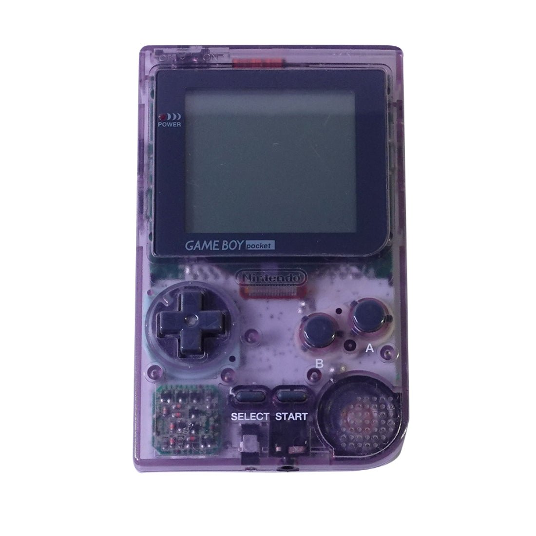 (Pre-Owned) Game Boy Pocket Console - Transparent - ريترو - Store 974 | ستور ٩٧٤