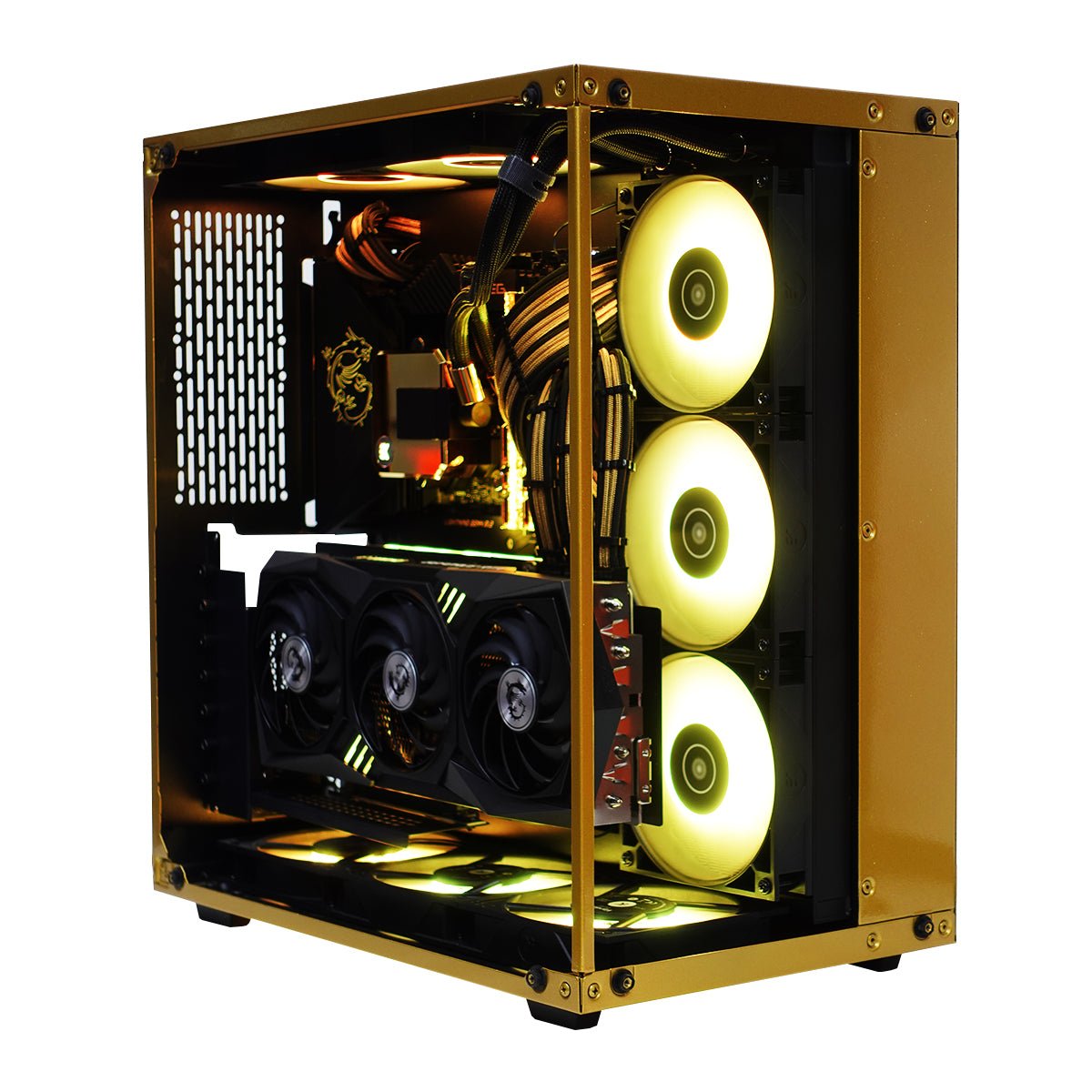 (Pre-built) 24K Gold Gaming PC Intel Core i9-11900KF w/ Zotac RTX 3080 ...