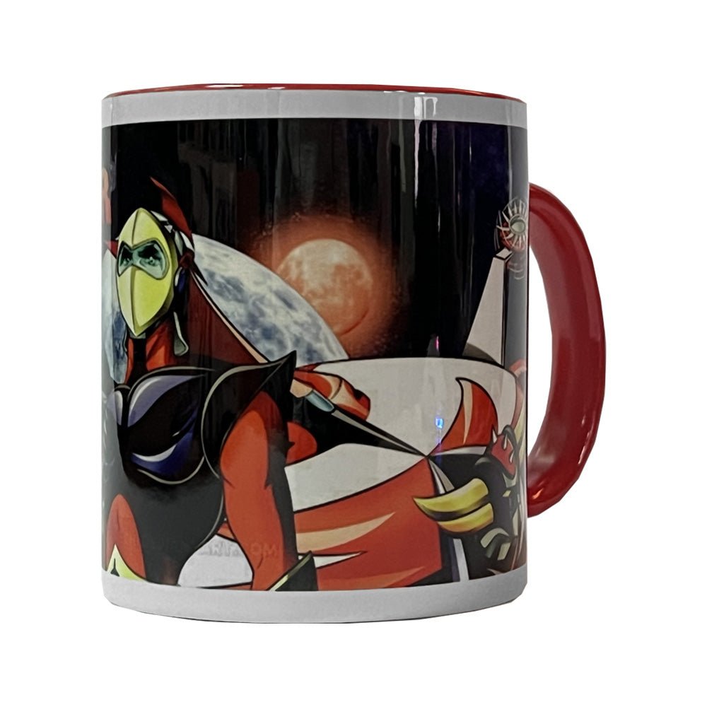 UFO Robot Grendizer Mug - Red - كأس - Store 974 | ستور ٩٧٤