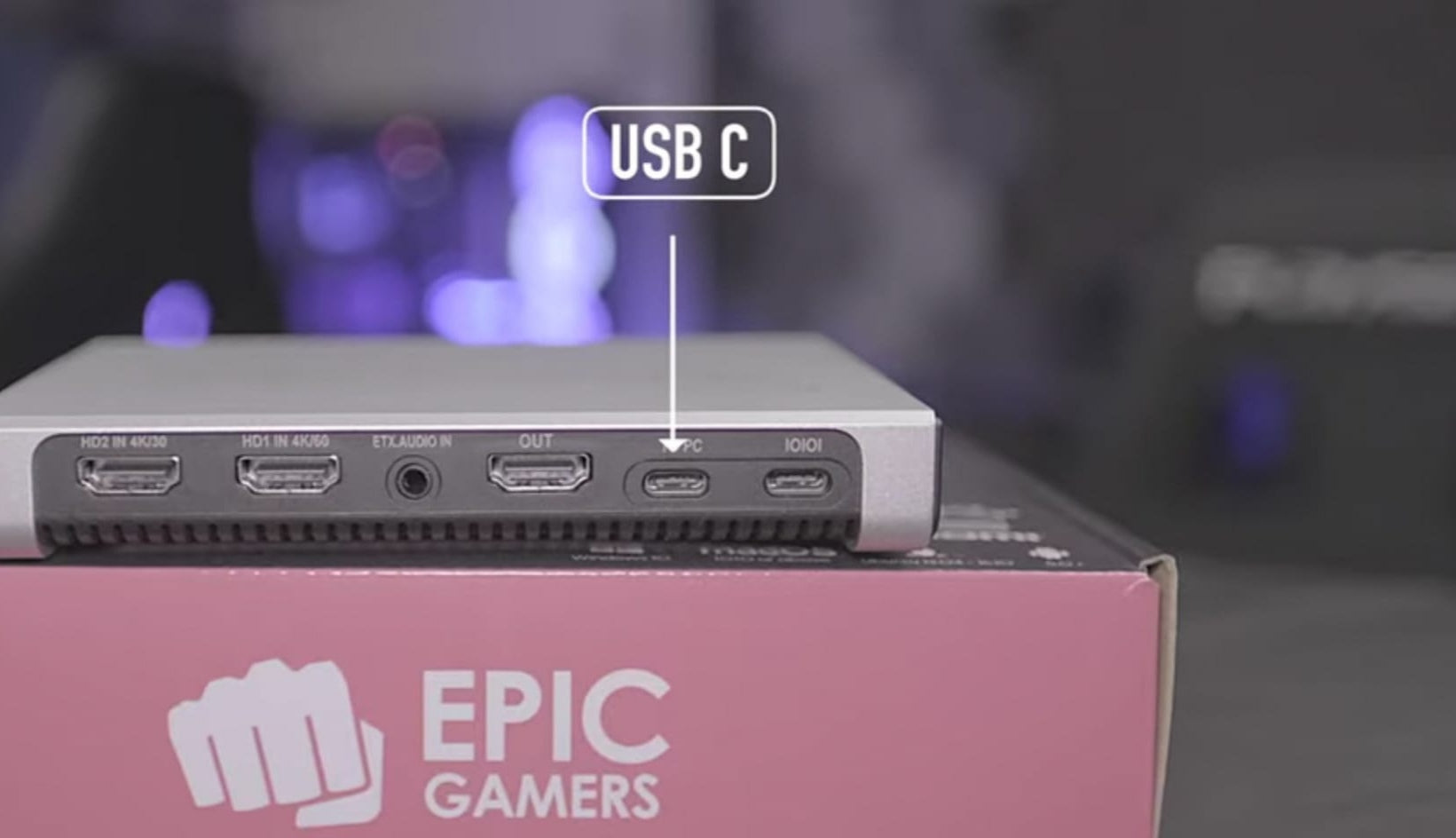 Epic Gamers 4K Livestreaming Video Capture Box - Store 974 | ستور ٩٧٤