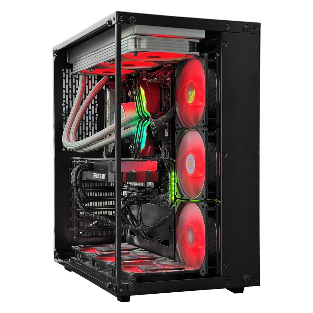 (Pre-Owned) Gaming PC AMD Ryzen 5-3600 w/ Manli 3060ti & Tecware VXR Case - كمبيوتر مستعمل - Store 974 | ستور ٩٧٤