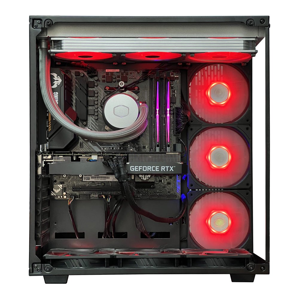(Pre-Owned) Gaming PC AMD Ryzen 5-3600 w/ Manli 3060ti & Tecware VXR Case - كمبيوتر مستعمل - Store 974 | ستور ٩٧٤
