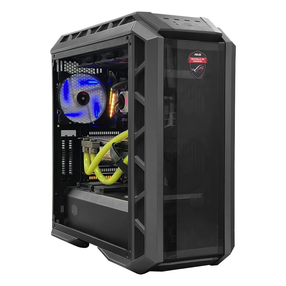(Pre-Owned) Gaming PC Intel i7-8700K w/ Asus GeForce RTX 1080 Ti & Cooler Master Case - Black - كمبيوتر مستعمل - Store 974 | ستور ٩٧٤