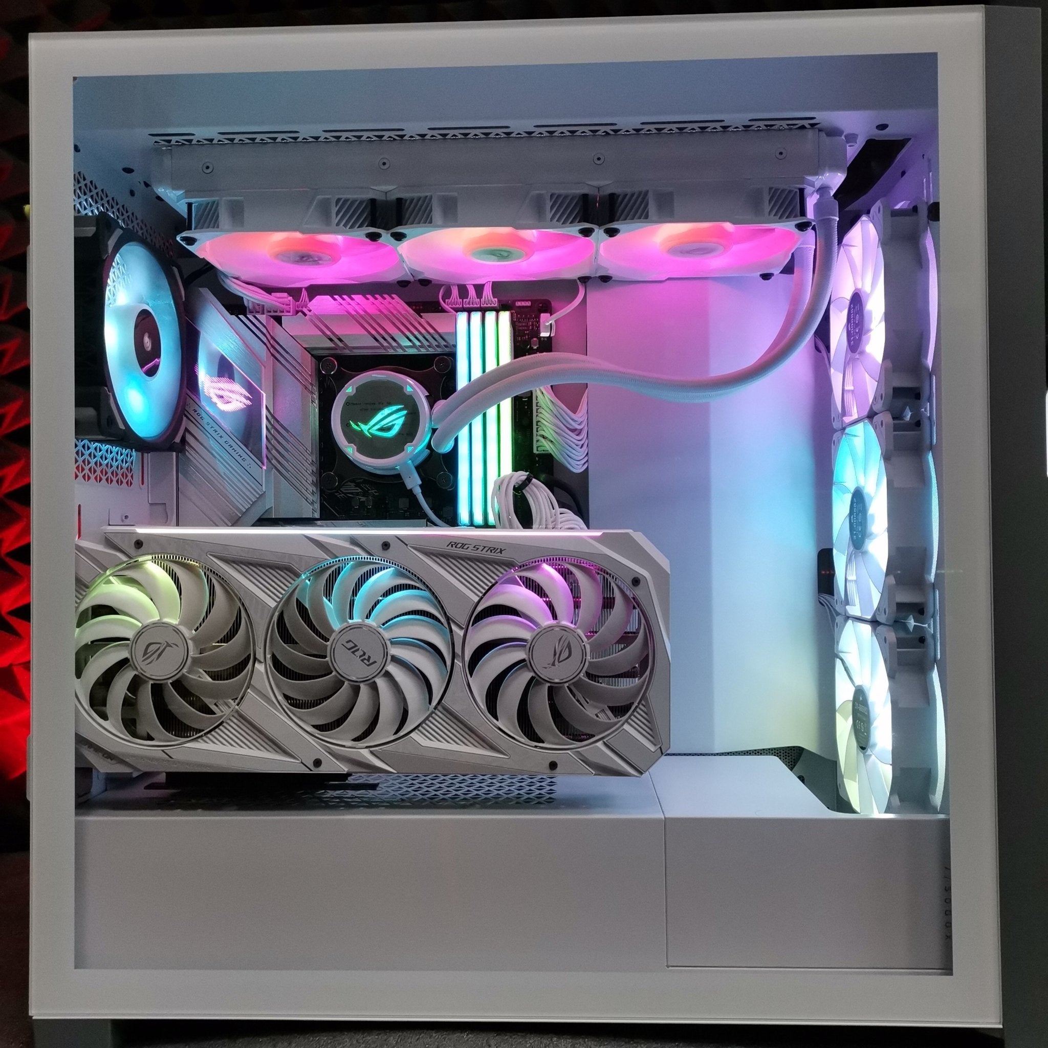 Strix 3070 White Build Pc Build Asus Rog Strix 3080 Ti White Pc