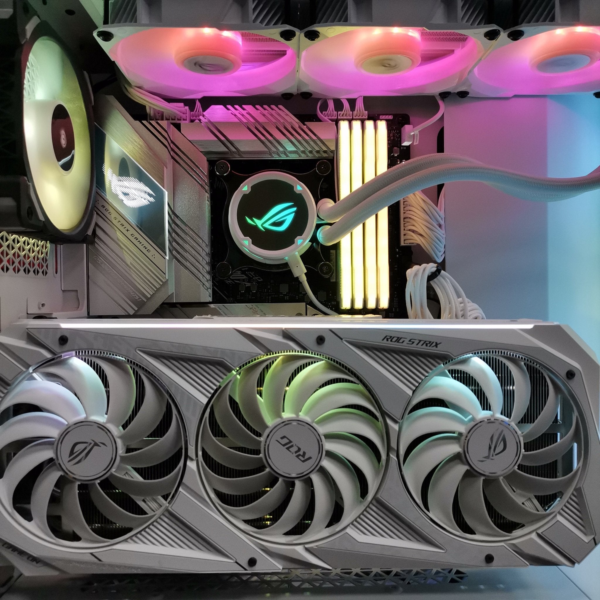 Asus Geforce Strix White 3070 ASUS ROG Strix GeForce RTX 3070 OC