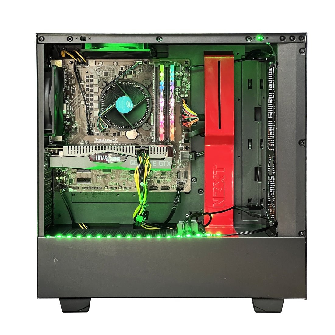 (Pre-Owned) Gaming PC Intel Core i5-9400F w/ Zotac GTX 1660 Ti & NZXT H510 - Black - كمبيوتر مستعمل - Store 974 | ستور ٩٧٤