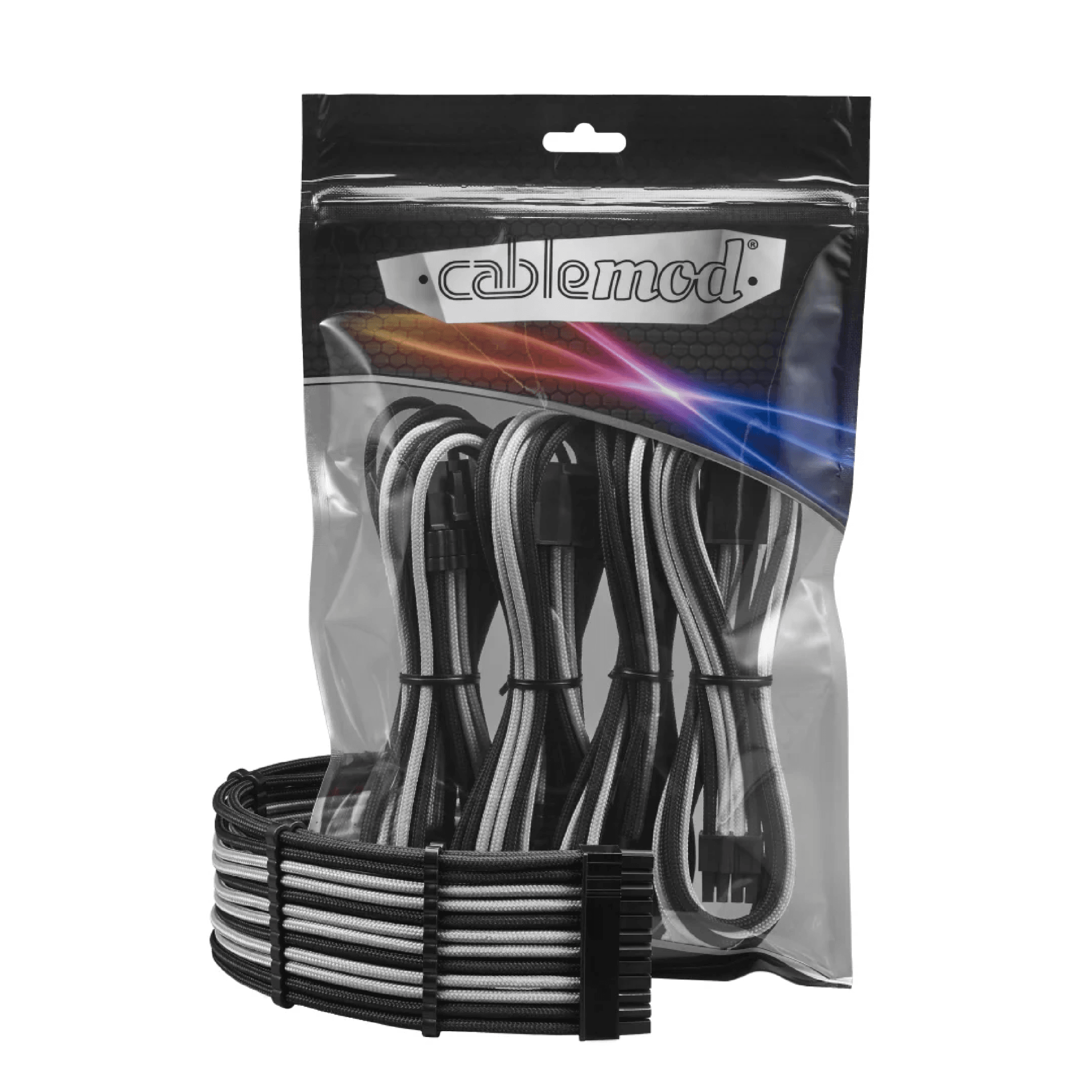 CableMod PRO ModFlex Cable Extension Kit - 8+6 Series - Black/Silver - Store 974 | ستور ٩٧٤