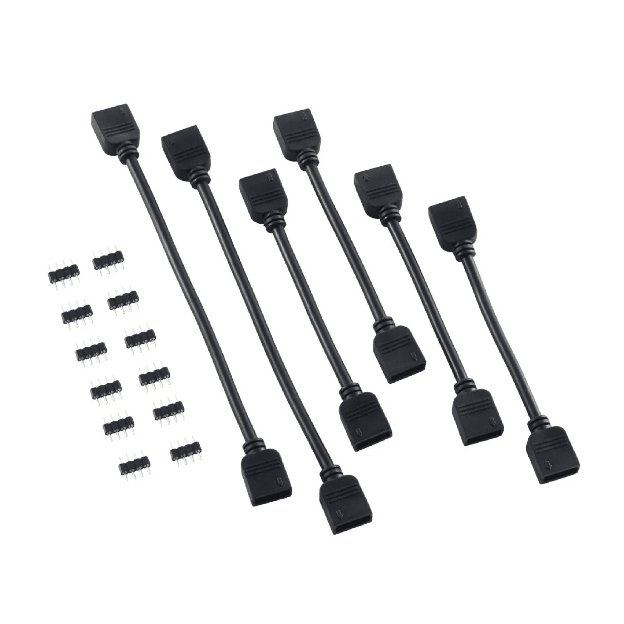 CableMod 4-Pin LED Extension Cable Kit - Black - Store 974 | ستور ٩٧٤