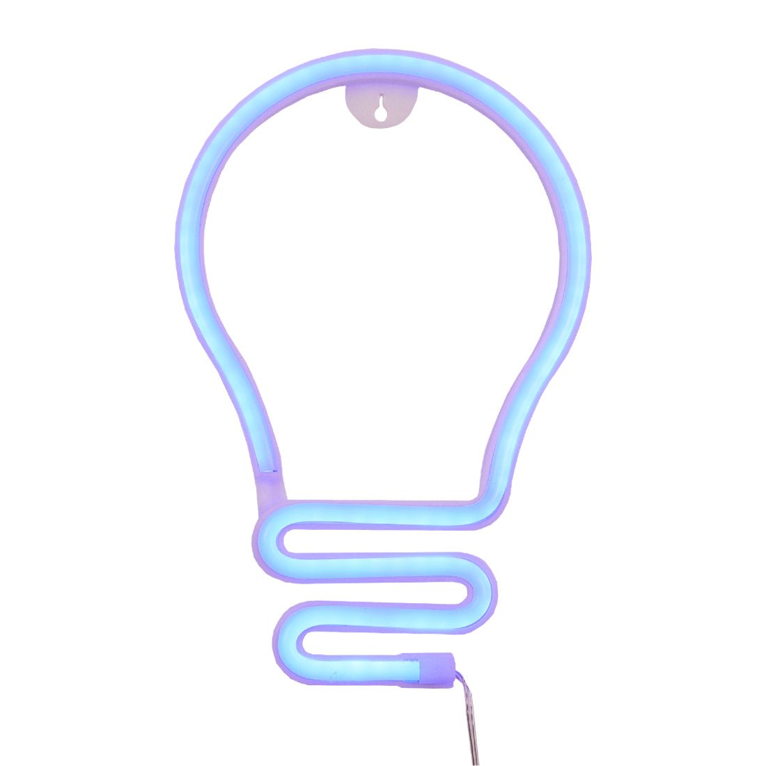 Led Neon Bulb Shape - Blue - Store 974 | ستور ٩٧٤