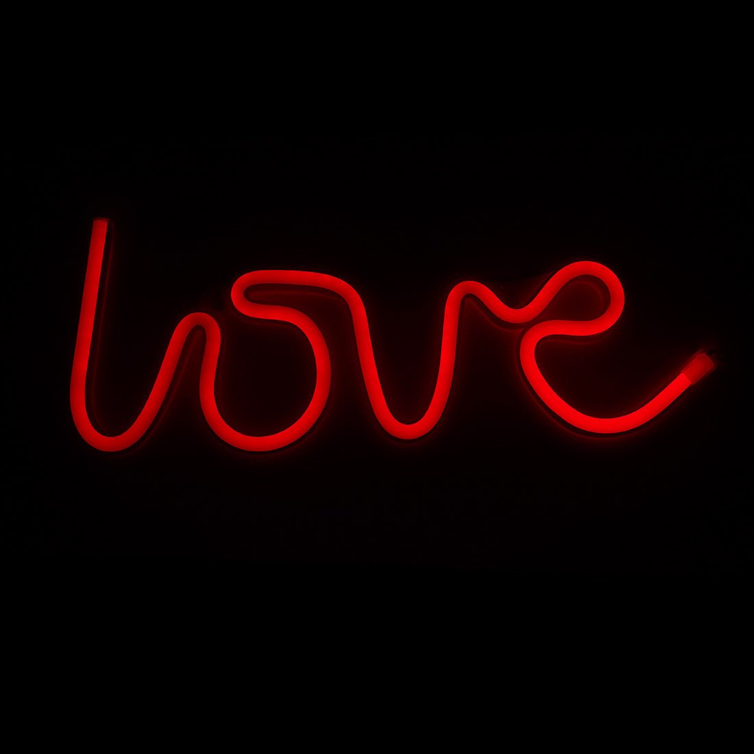 Led Neon Love Shape - Red - Store 974 | ستور ٩٧٤