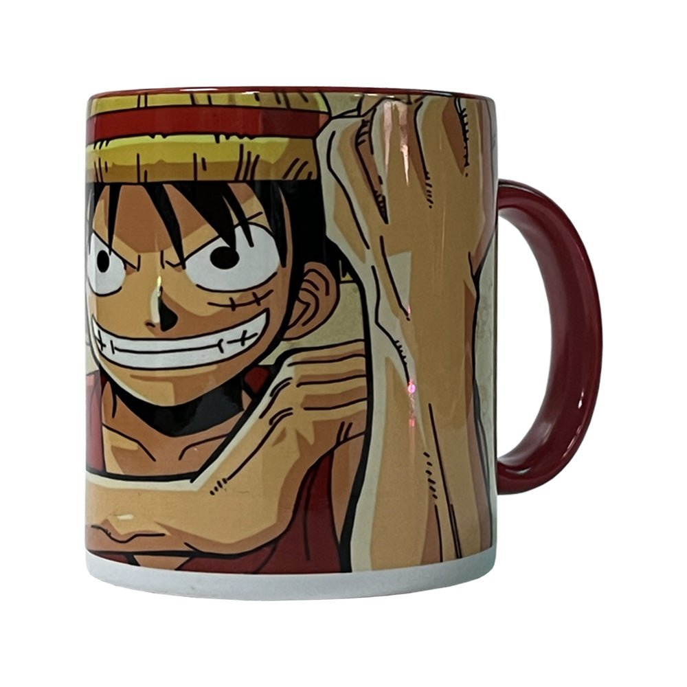 One Piece: Luffy Nikka Gear 5 Mug - Red - كأس - Store 974 | ستور ٩٧٤