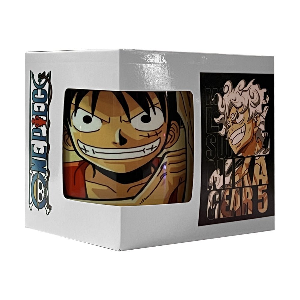 One Piece: Luffy Nikka Gear 5 Mug - Red - كأس - Store 974 | ستور ٩٧٤
