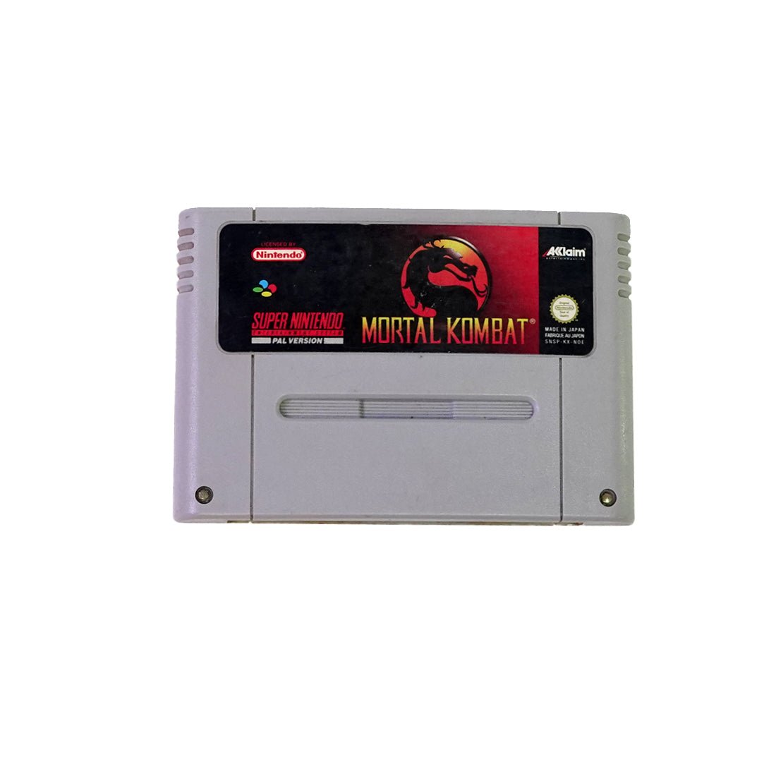 (Pre-Owned) Mortal Kombat Game - SNES - ريترو - Store 974 | ستور ٩٧٤