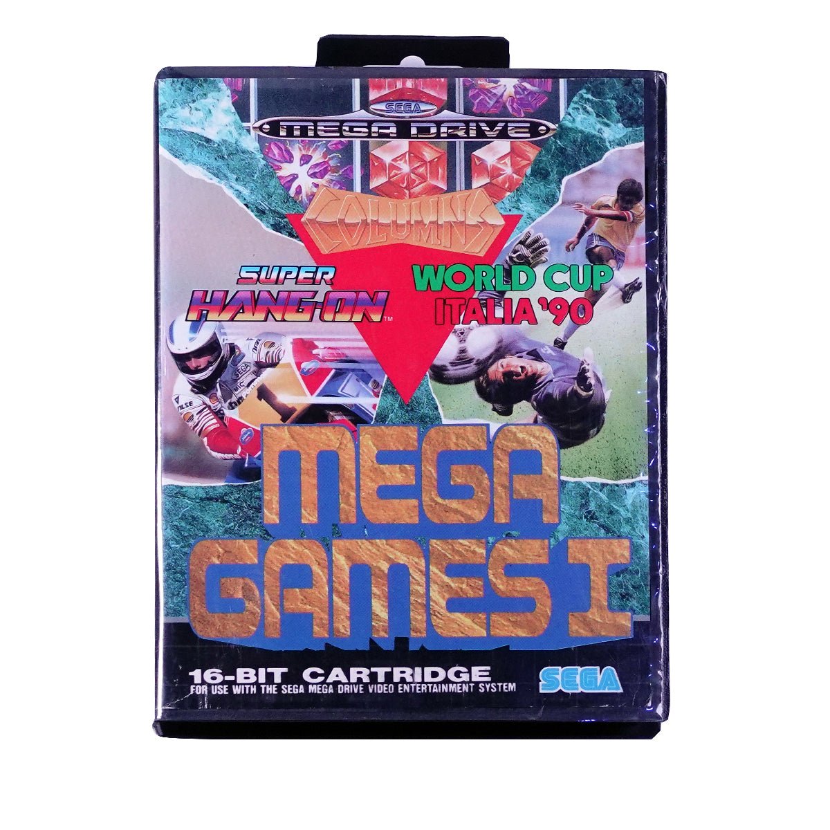(Pre-Owned) World Cup Italia '90 & Super Hang-On - Sega Mega Drive Game - ريترو - Store 974 | ستور ٩٧٤