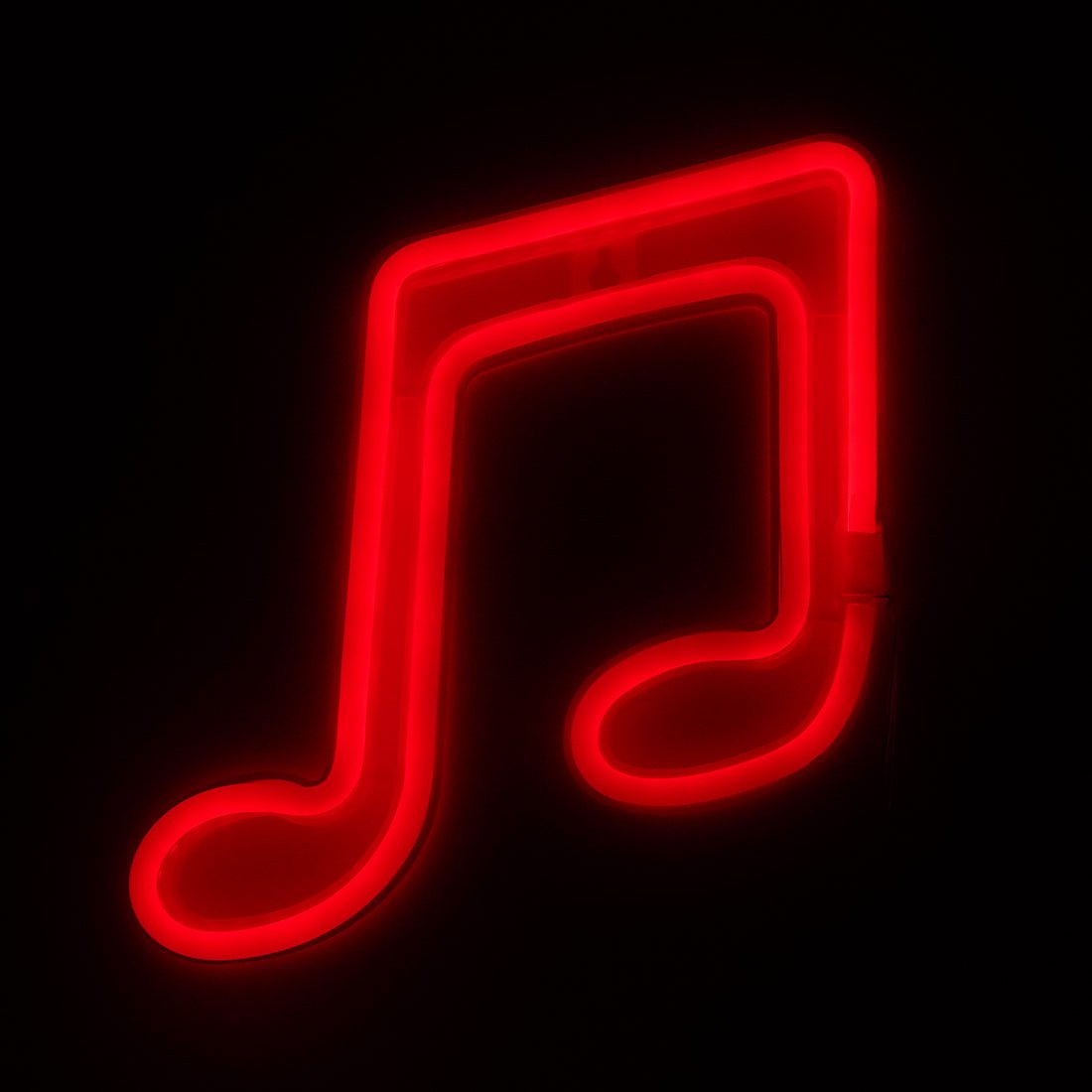 Led Neon Music Note Shape - Red - Store 974 | ستور ٩٧٤