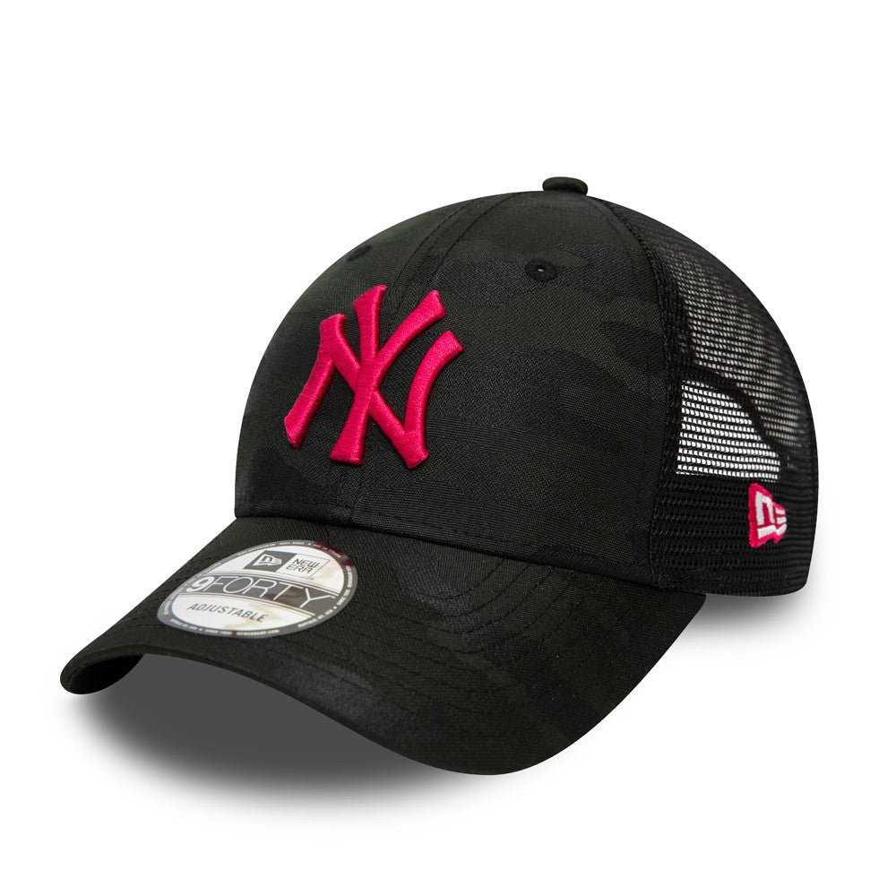 New Era Home Field Trucker New York Yankees Cap - Black - قبعة - Store 974 | ستور ٩٧٤