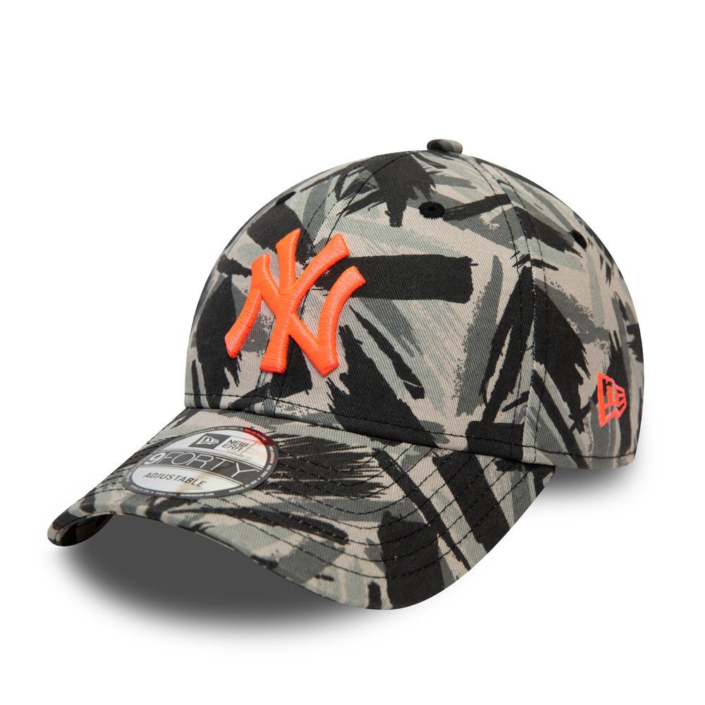 New Era Camo New York Yankees Cap - Gray - قبعة - Store 974 | ستور ٩٧٤