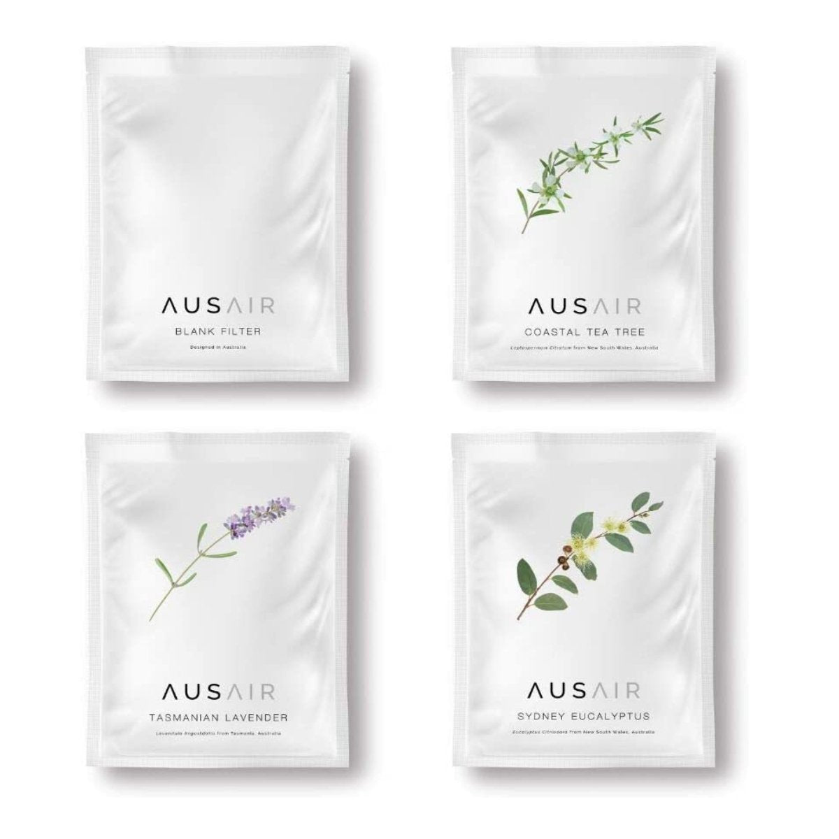 Ausair O2 Plus مصحوبًا بنقصًا 4 مرشحات - صغيرة/متوسطة - Ausair O2 Plus مصحوبًا بنقصًا 4 مرشحات - صغيرة/متوسطة -