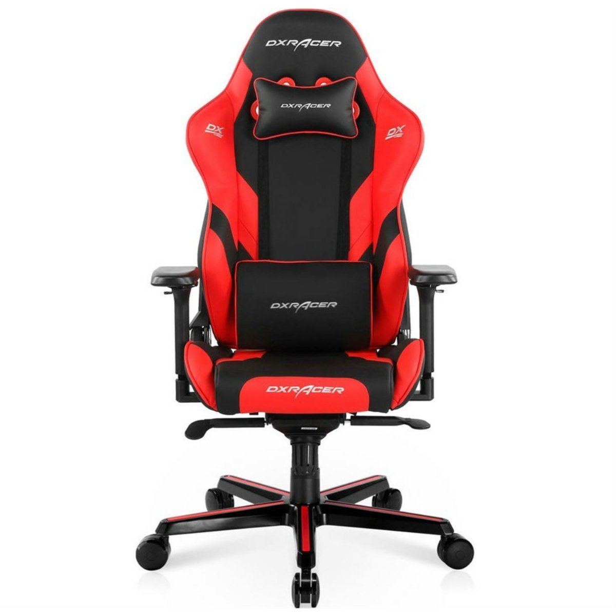 DXRacer Gaming Chair G Series PVC Leather Metal Frame 4D Armrest- Black/Red - Store 974 | ستور ٩٧٤