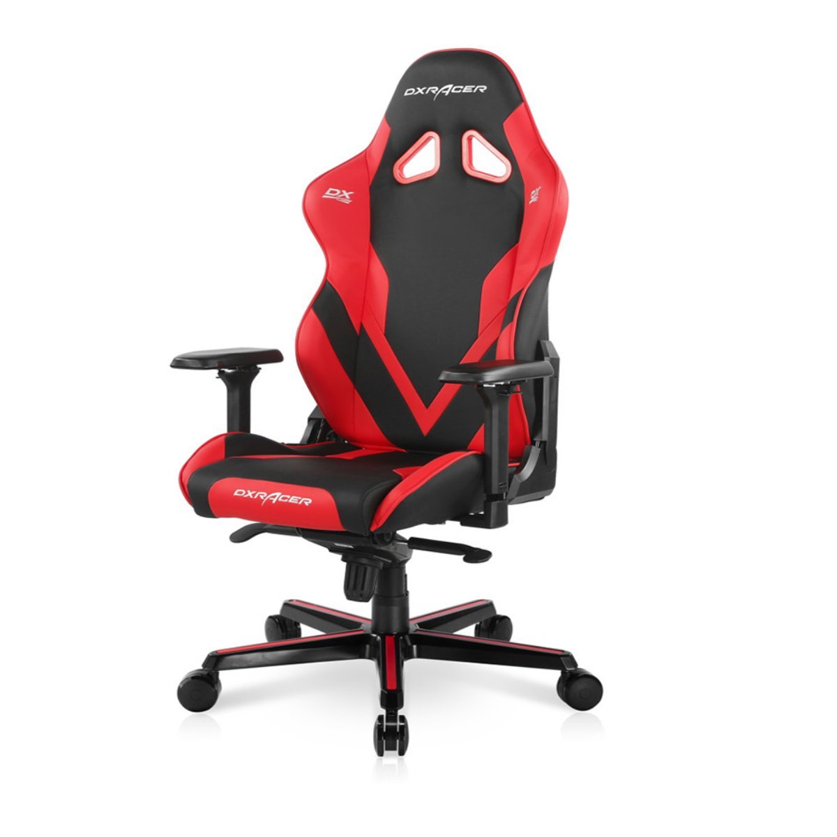 DXRacer Gaming Chair G Series PVC Leather Metal Frame 4D Armrest- Black/Red - Store 974 | ستور ٩٧٤