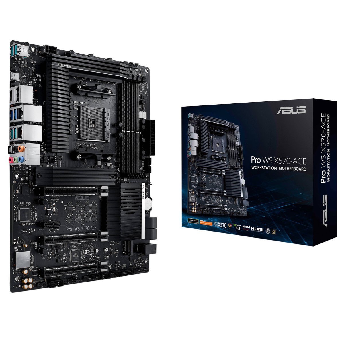 Asus Pro WS X570-ACE AM4 ATX Motherboard - Store 974 | ستور ٩٧٤