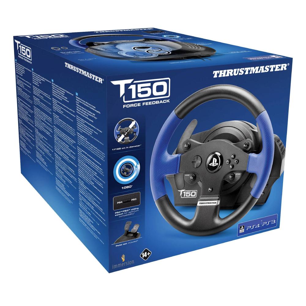 Thrustmaster T150 Force Feedback Steering Wheel - وحدة تحكم Thrustmaster T150 Force Feedback Steering Wheel - وحدة تحكم