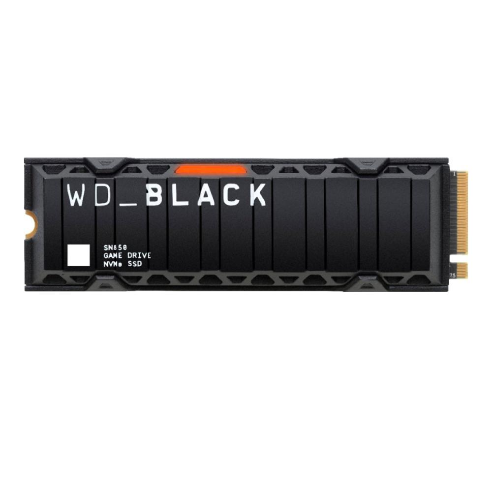 WD WD_Black SN850 500GB Internal PCIe Gen 4x4 NVMe w/ Heatsink Gaming SSD - Store 974 | ستور ٩٧٤