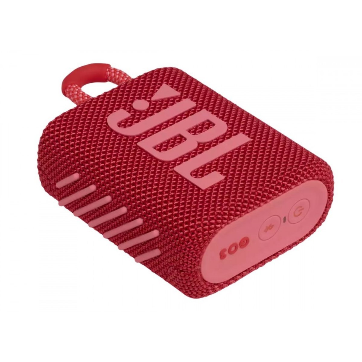 JBL Go 3 Bluetooth Waterproof Portable Speaker - Red - Store 974 | ستور ٩٧٤