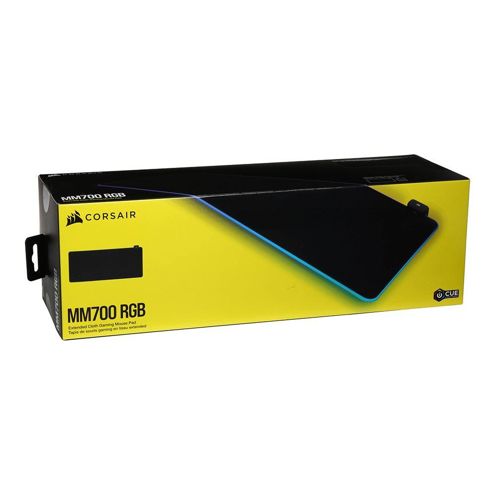 Corsair MM700 RGB Extended Cloth Gaming Mouse Pad - Black - Store 974 | ستور ٩٧٤