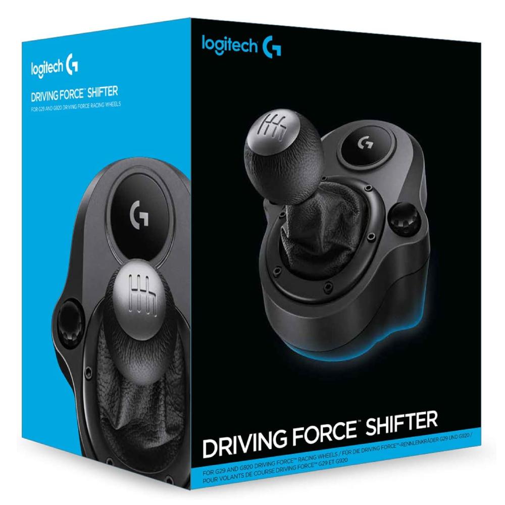 Logitech Gaming Driving Force Shifter Gear shift - Black - Store 974 | ستور ٩٧٤